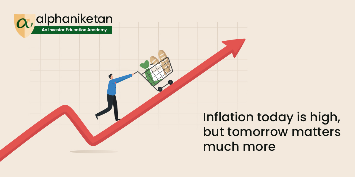 Read more about the article Inflation today is high, but tomorrow matters much more